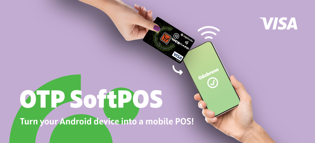 SoftPOS terminal banner 