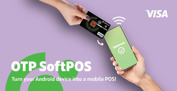 SoftPOS terminal banner 